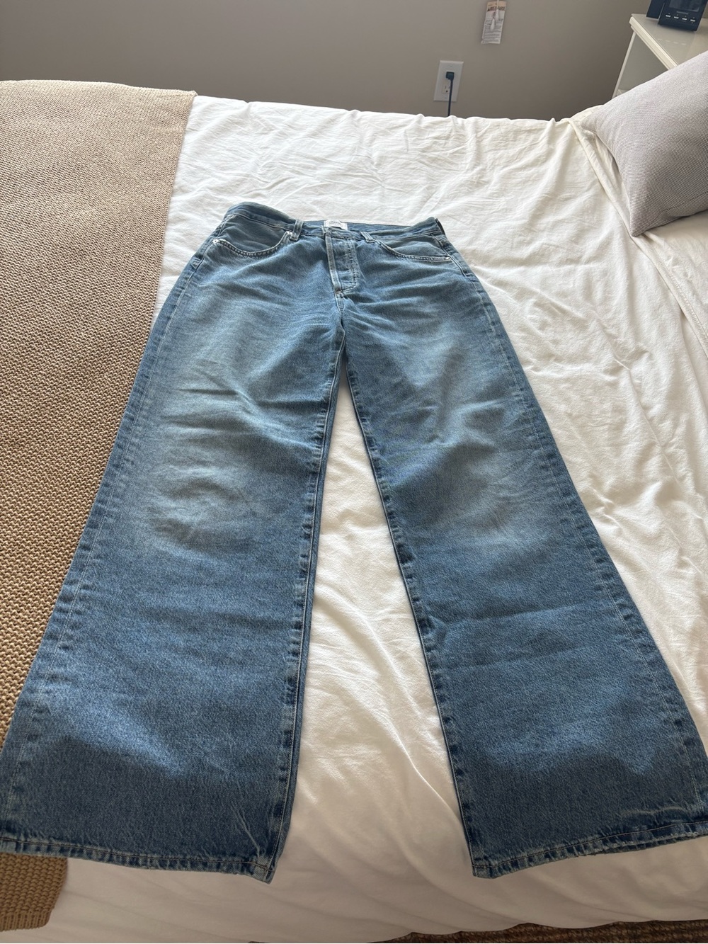 Citizens Of Humanity Denim Wide Leg Jeans